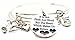 It Is Not The Flesh And Blood But Heart Which Makes Us Sisters 2 Piece Bangle Set