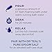 Dr Teal's Foaming Bath with Pure Epsom Salt, Sleep Blend with Melatonin, Lavender & Chamomile Essential Oils, 34 fl oz (Pack of 2) (Packaging May Vary)