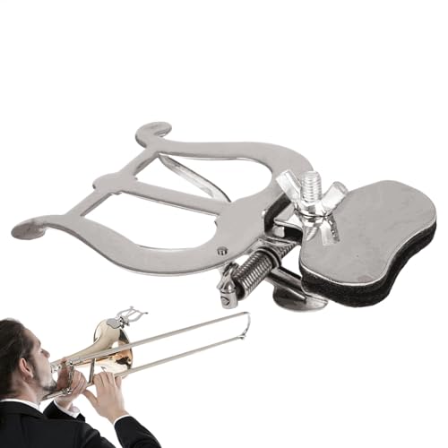 Support à clip pour musique pour éviter la chute des partitions de trompette en défilé