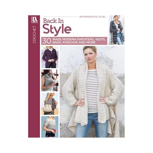 Leisure Arts Back In Style Crochet Book