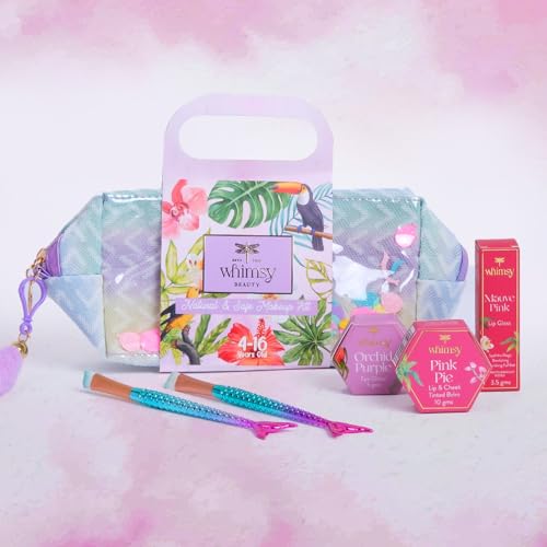 Whimsy Beauty 5-Piece Organic Makeup Kit for Girls, Preteens & Te...