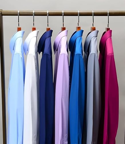 Image of Men's Solid Satin Full Sleeve Soft Finish Regular Fit Shirt for Casual Wear
