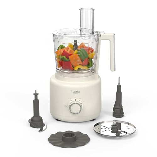Martha Stewart 10-Cup Food Processor with 3 Blades