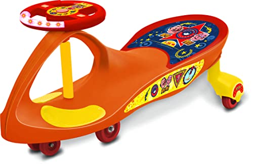 Image of Toyzone Motu Patlu Premium Magic Car-51558 | Ride-on Car | Push Car | Swing Car | Comfortable & Durable Seats | Elegant Design | Twister Ride on | Magic Toy Car | for Kids Age 2+Swing Car |