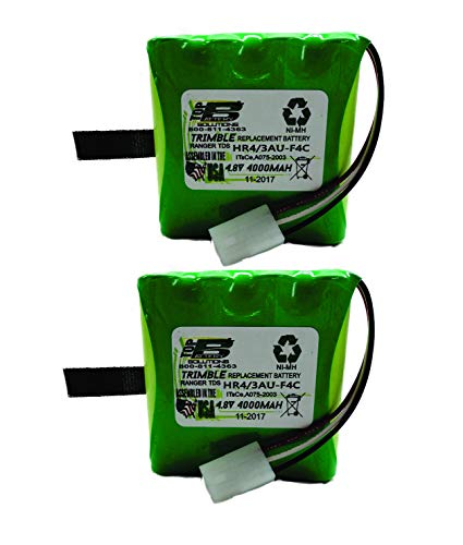 2PC New Trimble HR4/3AU-F4C Battery for TSCe Ranger TDS Ranger Data Collector