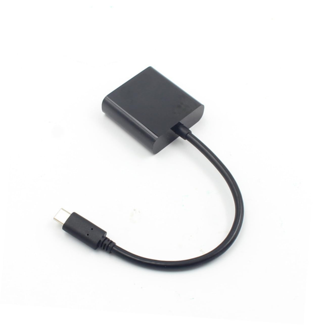 Mikikit 3pcs USB Type-c to Adapter Cable Converter for Projector Monitor and Tv Black Easy and Play No Drivers Needed for Use