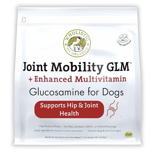 Wholistic Pet Organics Joint Supplement: Joint Mobility with Green Lipped