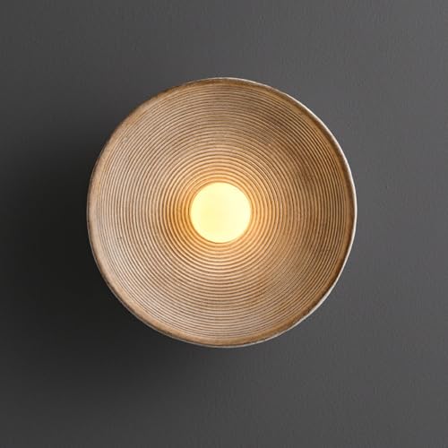 Japanese Style Wabi Sabi Wall Sconce Iron Wall Light Fixture for Living Room Bedroom by Ymiko - Image 6