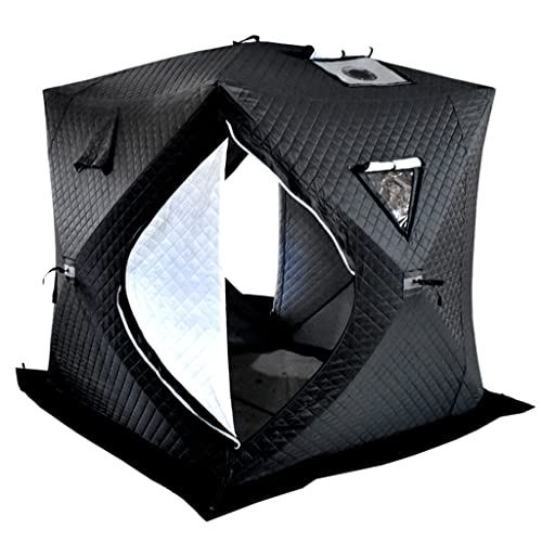 Carpa para pesca de invierno, aislante y resistente al viento miniatura 1