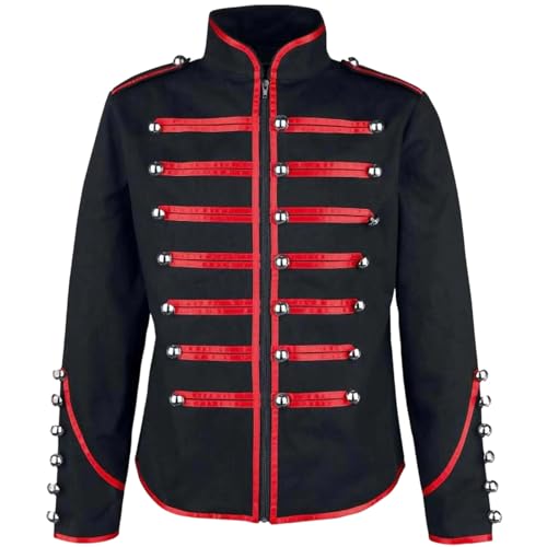 Veste gothique steampunk homme pour costume de fête médiévale décontractée