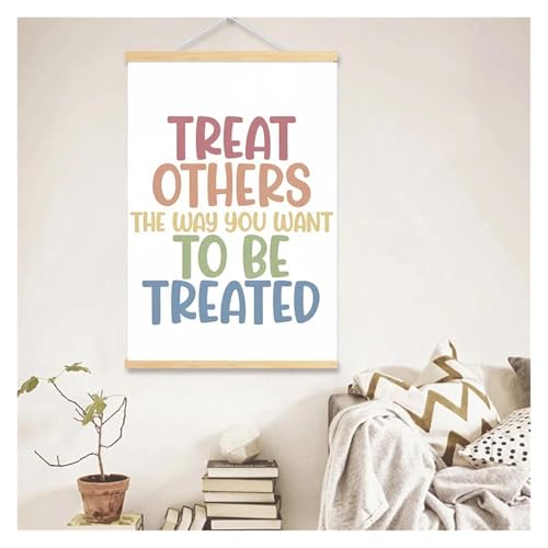 Impression sur Toile Citation Inspirante Déco Murale 30x40cm