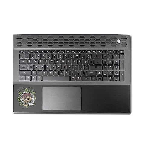 Image of MightySkins Skin Compatible with Alienware M18 R1 (2023) Full Wrap Kit - Death by Ganja | Protective, Durable, and Unique Vinyl Decal wrap Cover | Easy to Apply & Change Styles | Made in The USA