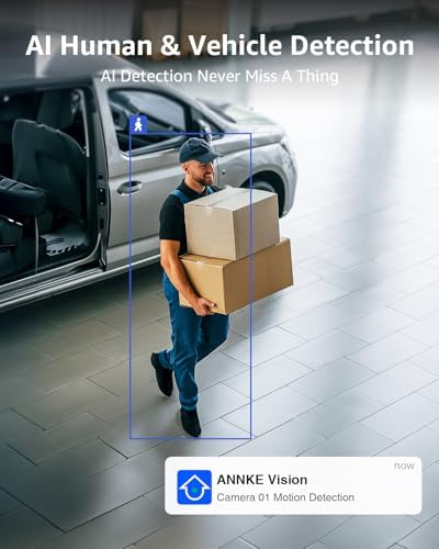 Bild 2 - ANNKE 32CH 12MP Netzwerk-Videorekorder ohne PoE-Port, H.265+ 32-Kanal NVR mit AI-Bewegungserkennung, kompatibel mit ANNKE 12MP/8MP/5MP/4MP PoE IP-Kameras für Heim- & Geschäftsüberwachung, Ohne HDD