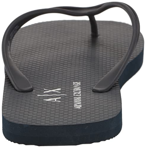 Armani Exchange Men's Logo Flip Flop Navy, 113