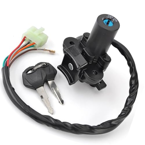 Interruptor de llave de encendido y kit de cerradura para Kawasaki ZR400 ZZR600