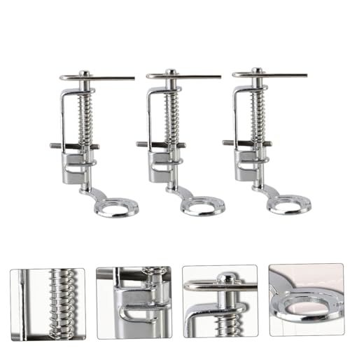 Set 3 Piezas Pies Para Máquina De Coser De Metal miniatura 7
