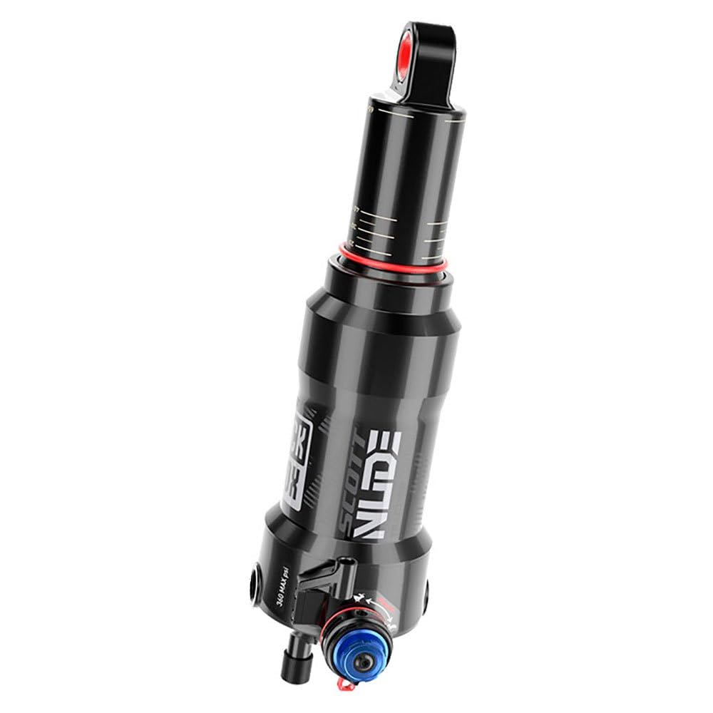 RockShox Deluxe Nude RLC3 C1 Rear Shock, 165x45, Shaft Eyelet: Trunnion, Body Eyelet: Standard, Progressive 0Pos/0Neg