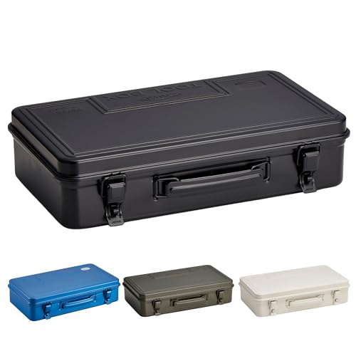 Toyo T-360 BK Steel Trunk Tool Box (Tool Box) (Black)