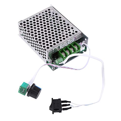 DCモーター スピードコントローラー 40A PWM ハイパワー 可逆ドライバ 方向スイッチ付き 10V-50V 電子ガバナー 様々な電源電圧対応 模型 ロボット 電動工具用