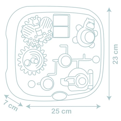 Image of Simba Little Smoby Activity Board Educational Toy
