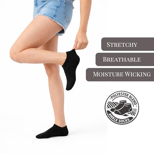 Winterlace 24 Pairs Womens Ankle Socks - image 6