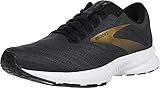 Brooks Men's Launch 7, Ebony/Black/Gold, 12.5 D US