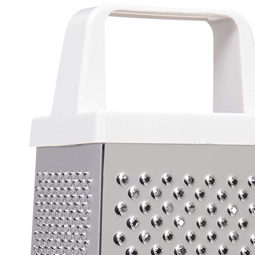 KitchenCraft KC926W 4 Sided Cheese Grater, Stainless Steel, 21 cm Tall, Silver - Image 6