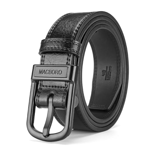 MACBROR Tsa Approved Non Metal Nickel Free Hypoallergenic Plastic Belt Buckle Airport Security Belt 1.38