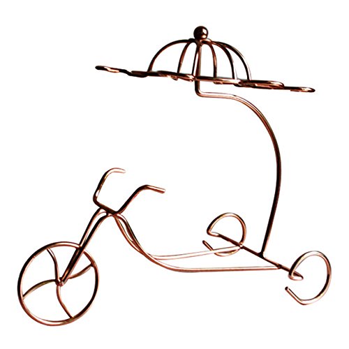 New Delicate Red Wine Bottle Glasses Holder Hanging Upside Down Cup