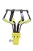 Woods E3001 Light Changing Kit Foot Metal Telescopic Pole, Baskets, Suction Cup and Broken Bulb Changers, Versatile Use, 5 Accessories Included, 11 Feet Tall, 1 Count (Pack of 1), Yellow