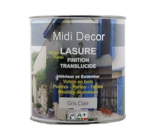 Midi Decor Holzlasur Hellgrau 2,5 l