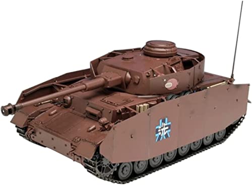 プラッツ ガールズ＆パンツァー最終章 IV号戦車H型(D型改) あんこうチーム 精密履帯付きです! 1/35スケール...