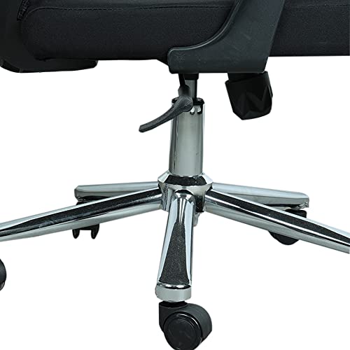 Image of Lakdi The Furniture Co High Back Director & Executive Mesh Chair with Height Adjustable & Revolving Chair and Head Rest Support Premium Design & Metal Legs Base Chorme Finish -(132289 ISL818)