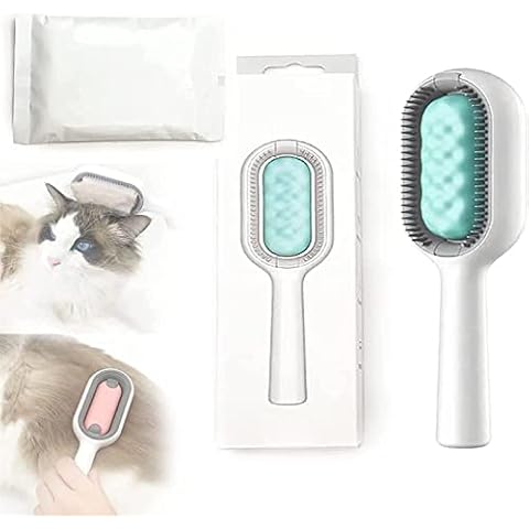4 in 1 Universal Pet Knots Remover, Dog Hair Remover, Cat Hair Remover Brush, Pet Hair Remover, Pet Knots Remover, Multifunctional Hair Remover for Pet Hair Cleaning and Grooming (Long Hair, Green) Cover