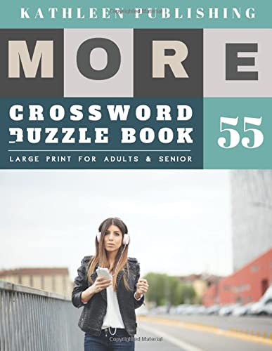 Senior Crossword Puzzle books: weekend crossword puzzle books for adults | More Large Print Crosswords Game | Hours of brain-boosting entertainment for adults and kids (crossword books quick)