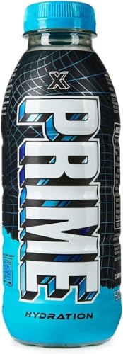 Image of PRIME Hydration Energy Drink, X Logo Strawberry Lemonade Limited Edition Hydration Drink 500ml (Product Of UK) From DECADENT