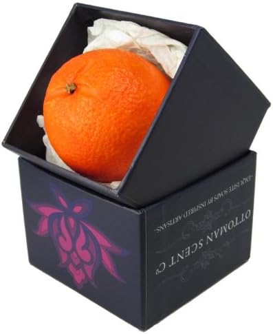 Orange Shaped Fruit Soap - Handmade - Ottoman Scent
