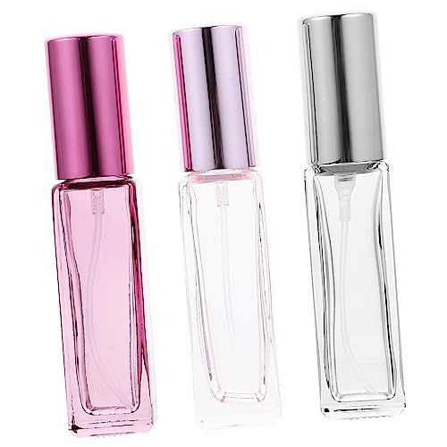 FRCOLOR 6 Pcs Perfume Travel Refillable Mini Purse Perfume Spray Bottles Purses Mini Travel Utensils Cologne Holder Glass Square Bottle Water Shelf Necessity Travel Dispenser - Image 7