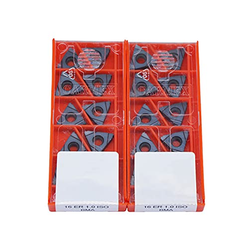 20pcs ZIYI 16ER 1.0ISO BMA CNC Threading blade Carbide Inserts