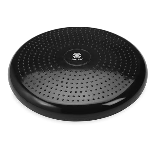 Gaiam Balance Disc Wobble Cushion Stability Core Trainer for Home