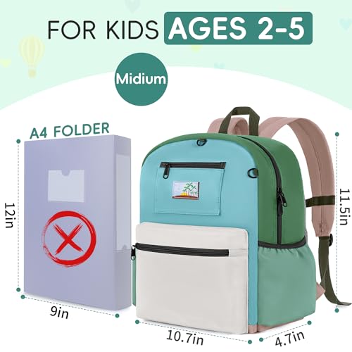 Image of Toddler Backpack for Boys 2-5: Kids Backpack Preschool Kindergarten Daycare Backpack