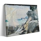 YYUEQIL Adolf Hiremy Hirschl Prints Study for Saint Cäcilia Wandkunst Bild Druck Wandkunst Gemälde Leinwand Kunstwerke Geschenkidee Raumästhetischer Rahmen 30 x 45 cm