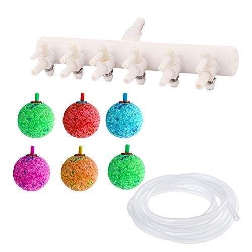 Venus Aqua Aquarium Air Regulator Valve | Fish Tank Air Line Divider Control