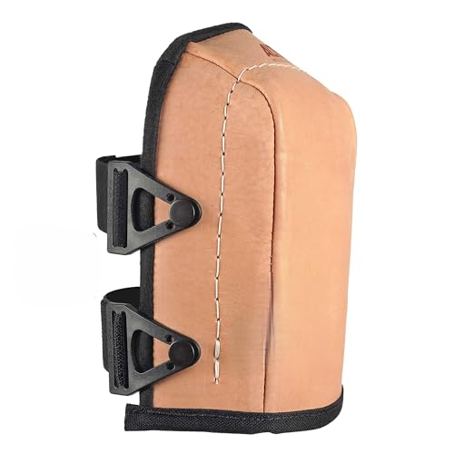 Image of Alta 56309 Altaguard Knee Pads AltaLOK, Capless, Beige | A dual strapping system designed for a secure fit, AltaLok Fastening, Adjustable to fit most sizes