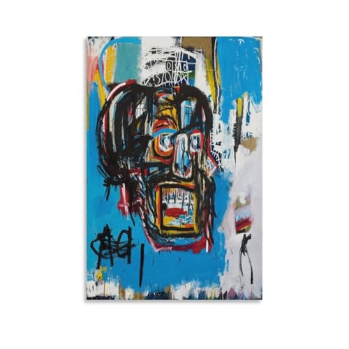 ジャン ミシェルバスキア 油絵油彩画 裏面サインあり 絵画3 ジャン ミシェルバスキア 油絵油彩画 裏面サインあり 絵画3 ジャン