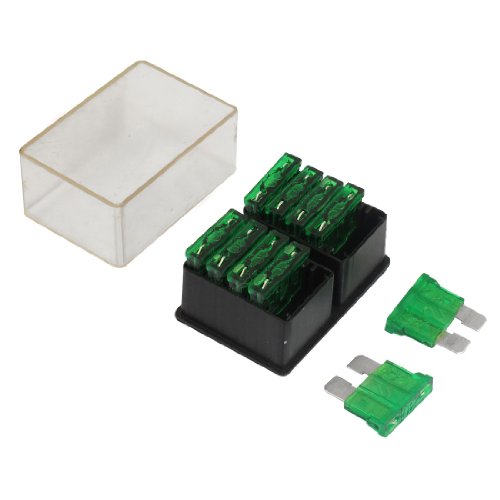 Ruilogod 30A 12V Plastic Shell ATC ATO Type Car Blade Fuse 10 Pcs (id: b68 806 308 33e 64f