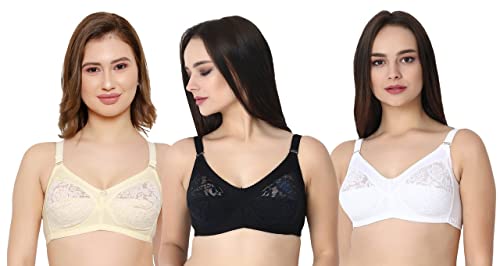 Image of Women Net Non-Padded Wire Free Regular Bra
