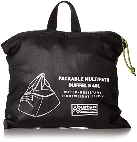Burton Multipath Packable Duffle 40L, True Black, One Size