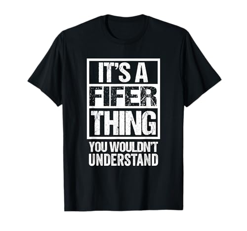 Use this distressed design yourself or give it to a fellow Fifer. They will love it and use it proudly.