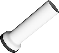 Kruno&Kipoo 14-Inch Hard Extension Pipe for Macerating Toilet Pump - Leak-Proof Connection for Basement Bathrooms